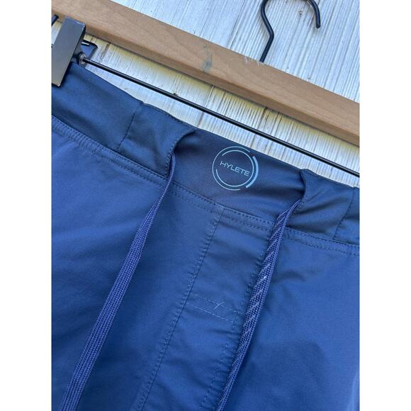 Hylete Above The Knee Performance Athletic Shorts Blue M - Picture 4 of 8